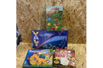 Sällskapsspel, Tactic, Kärnan m.m 4st