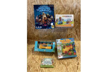 Barnleksaker Byggklossar, spel, totalt 5st