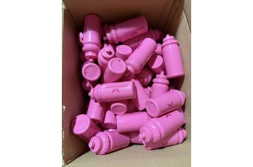 Parti Flaskor och hopvikbar vattenflaskor ca 250st